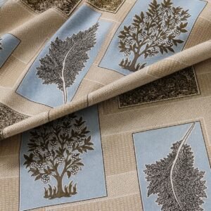 VASTRA Botanical Serenity 100% Pure Cotton King Size Bedsheet with 2 Pillow Covers | Premium Botanical Printed Bedding Set (108 × 108 Inches) thumbnail