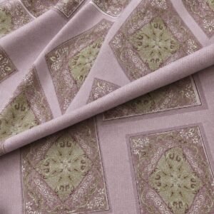 VASTRA Blush Arabesque 100% Pure Cotton King Size Bedsheet with 2 Pillow Covers | Premium Printed Bedding Set (108 × 108 Inches) thumbnail