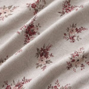 VASTRA Rose Whisper 100% Pure Cotton Double Bed Bedsheet with 2 Pillow Covers | Premium Floral Printed Bedding Set (90 × 100 Inches) thumbnail